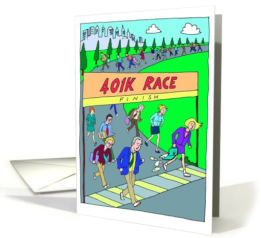 401K Race : Good Luck Marathon card (470841)