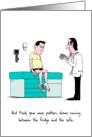 Running Tread : Funny Get Well card