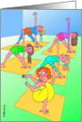 Twisted Yoga : Funny Birthday Card