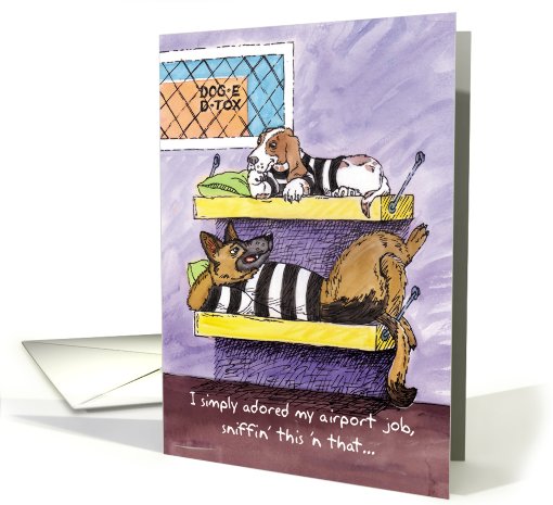 Doggy Detox : Good Luck card (475258)