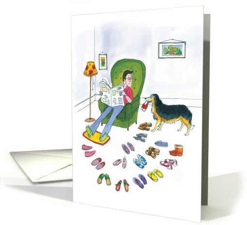 Australian Shepherd : Spanish Birthday card (477619)