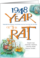 1948 Facts : Year of the Rat card