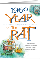 1960 Facts : Year of the Rat card