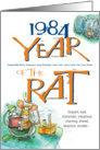 1984 : Year of the Rat card