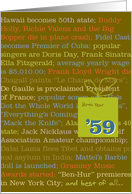 1959 Facts : Birth Year card