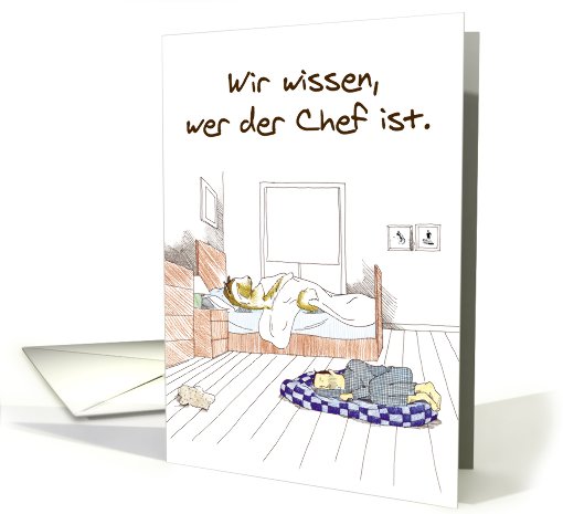 German Birthday with Akita: Geburtstagswnsche card (480677)