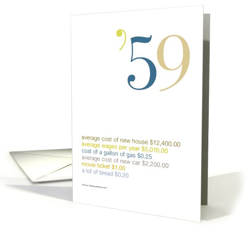 1959 Facts : Priceless Birthday card (481430)