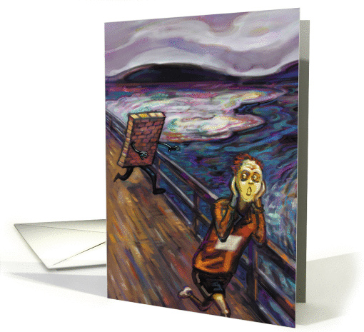 Not Hitting the Wall : Marathon Running card (975627)