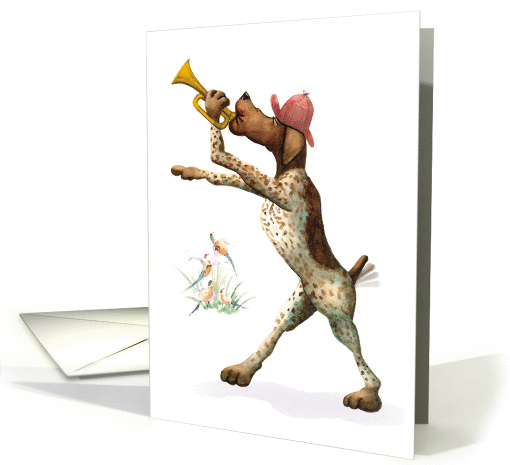 Brittany Spaniel : Happy Boss's Day card (984569)