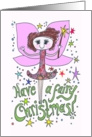 Fairy Christmas card