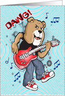 DAWG!! You Rock! Happy Birthday! card