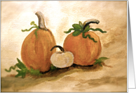 Pumpkins II card