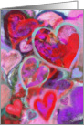 Love on Canvas Valentine Card