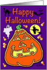 Happy Halloween! With Jack O’ Lantern card