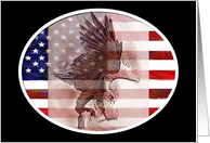 Happy Veterans Day! Red, White and Blue... card