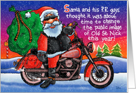 Biker Santa