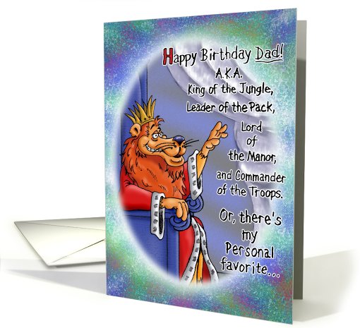 Happy Birthday Dad! card (599159)