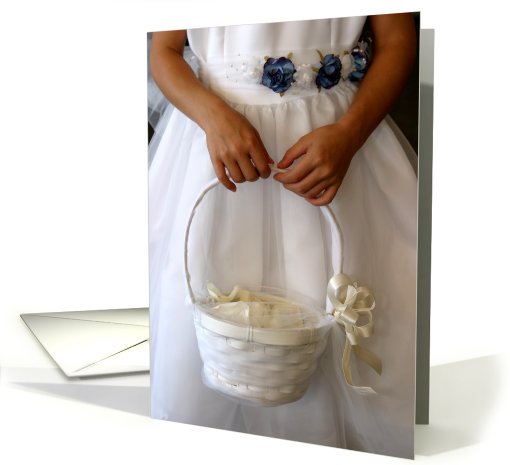 Flower Girl card (480007)