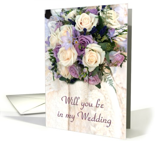 Will you be in my wedding, wedding invitations card (495071)