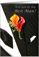 Wedding will you be my best man card