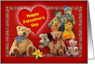 Happy Valentine’s Teddy Bears card