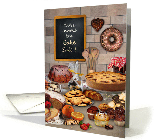 Bake Sale Kitchen Invitation card (1115142)