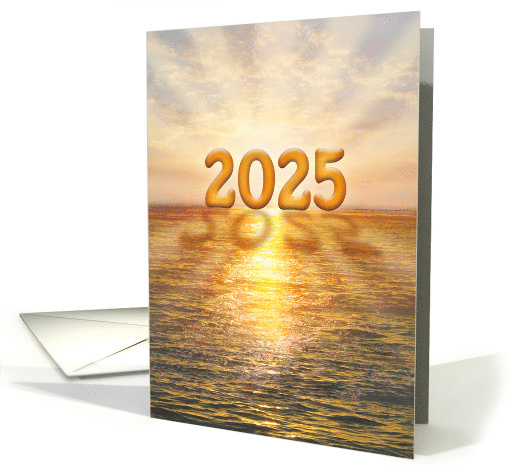 Happy New Year 2025 card (1331114)