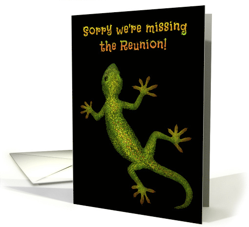 Gecko - Sorry we're missing the Reunion card (1389882)