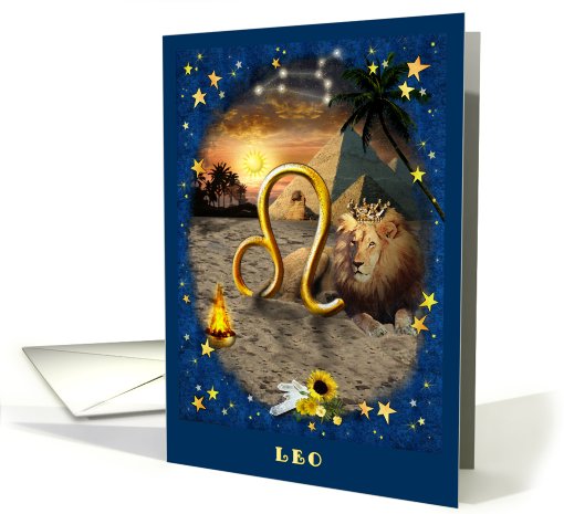 Leo card (475030)