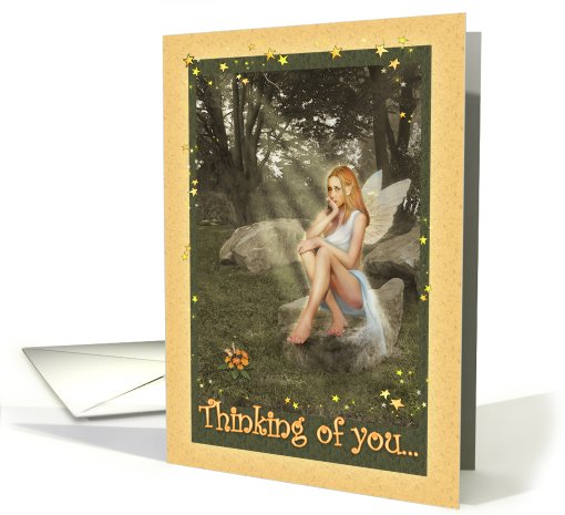 Thinking of you - Fairy card (475135)