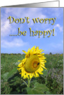 Don’t worry, be happy! card