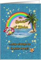 Aloha Spirit card