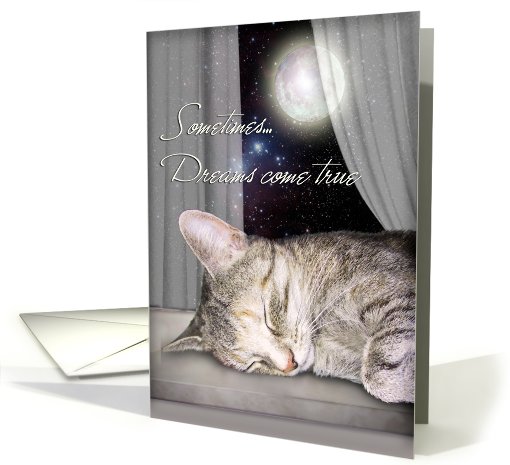 Sometimes Dreams come true card (482751)