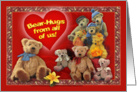 Bear Hugs from all of us card