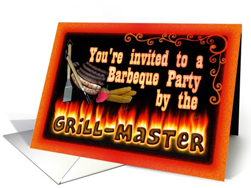 Invitation from the Grillmaster card (484468)