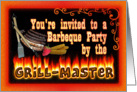 Invitation from the Grillmaster card