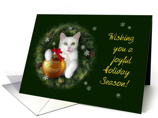 Merry Catmas card (508044)