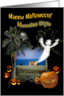 Happy Halloween Hawaiian Style card