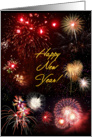 New Year’s Fireworks card