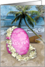 Happy Easter Hawaiian Style card