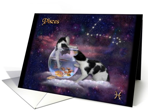Pisces Cats card (599384)