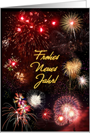 Neujahrs-Feuerwerk card