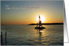 Sail into the Sunset Retirement Announcement  card