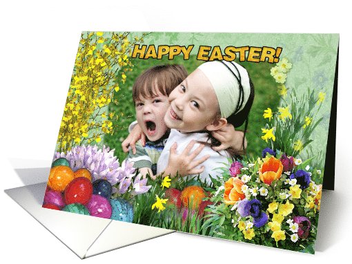 Easter Photo Frame card (785655)