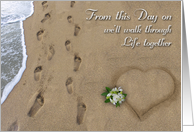 Wedding Footprints...