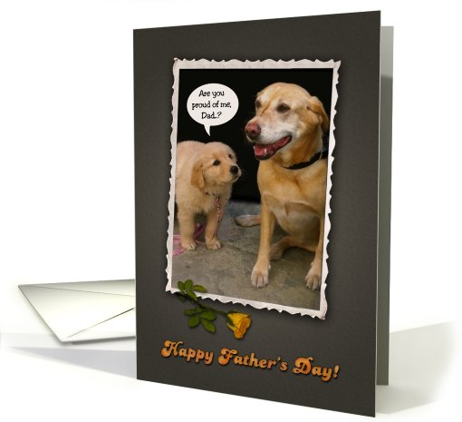 Father's Day Dogs card (817397)