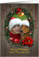 Customizable Christmas Photo Card