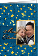 Christmas Stars Photo Card