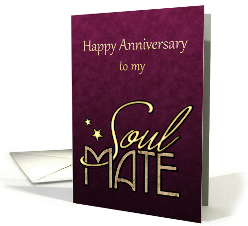 Happy Anniversary to my Soulmate card (944468)