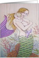Mermaid Mother Baby